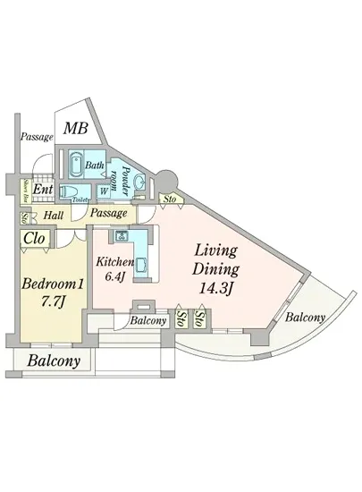 オーバルコート大崎ビュープラザ 1004