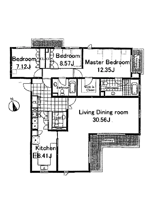 ザ・ロイヤルハウス西麻布 201