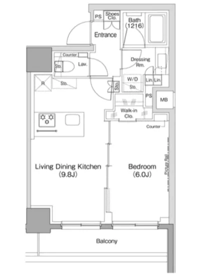 ザ・パークハビオ三軒茶屋 207