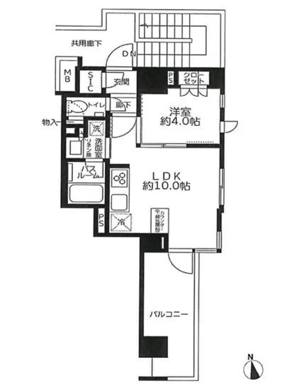 オープンレジデンシア麻布六本木 7F
