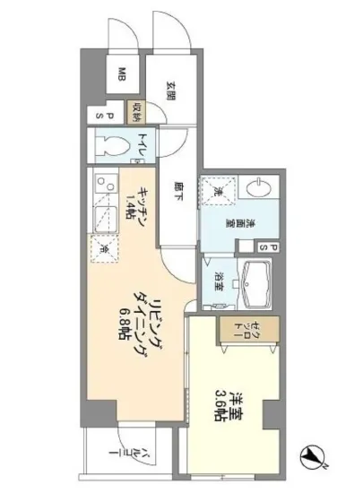 シティテラス田町 303