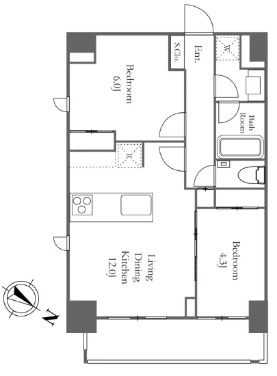 カーサスプレンディッド南麻布フラット 503