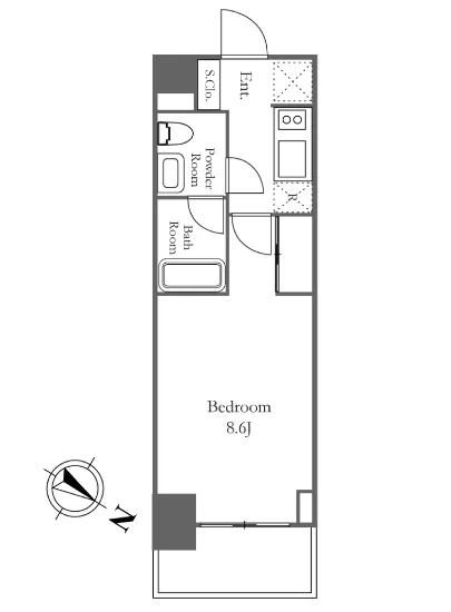 カーサスプレンディッド南麻布フラット 304