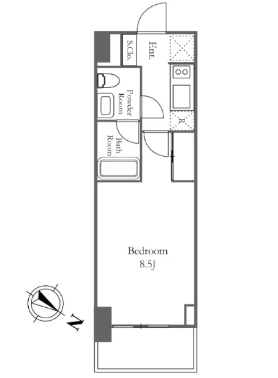 カーサスプレンディッド南麻布フラット 602