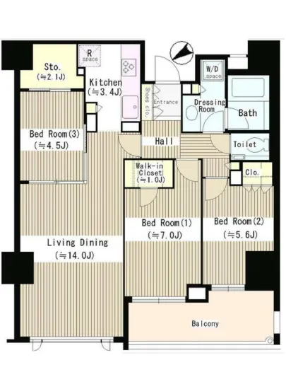 シティテラス目白 C-1603