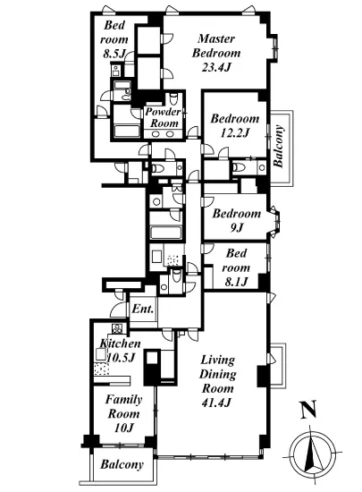 ウィンザーハウス元麻布 201