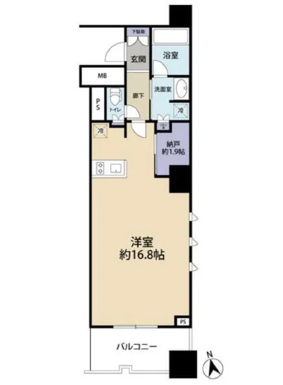 クレヴィアタワー大井町ザレジデンス 204