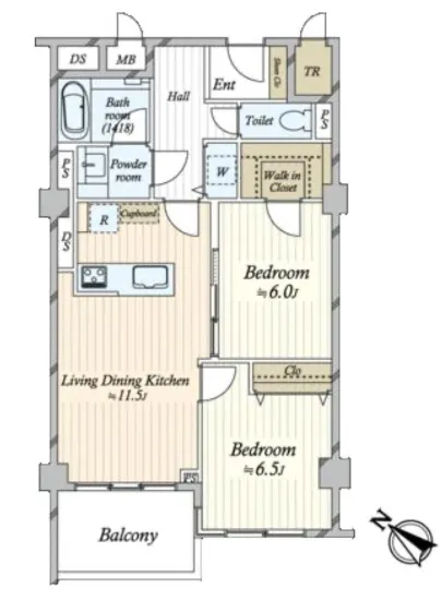 ロイヤル白金ガーデン 4F