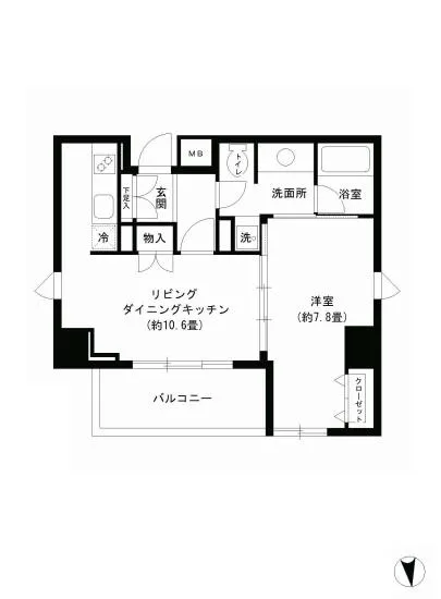 KDXレジデンス芝公園 1105