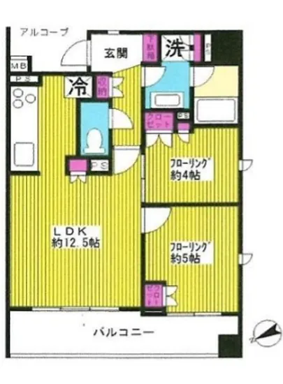 ライオンズ築地リバーノート 7F