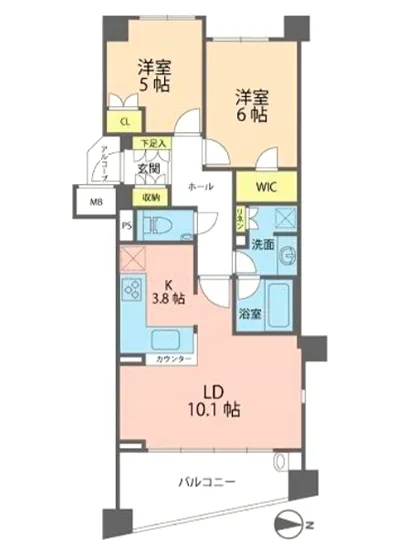 プラウド中野坂上 3F