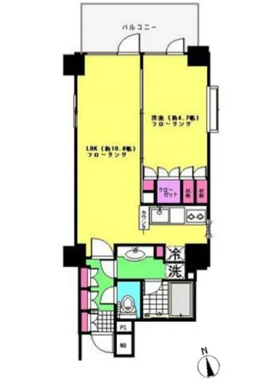 グランアビテ四谷三丁目ステーションフロント 5F