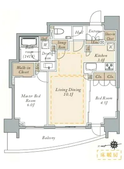 プライマルシティ神楽坂 902