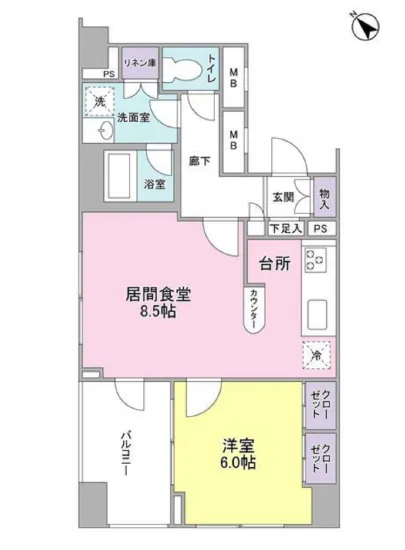 アルス中目黒ヴィルトレーテ 214