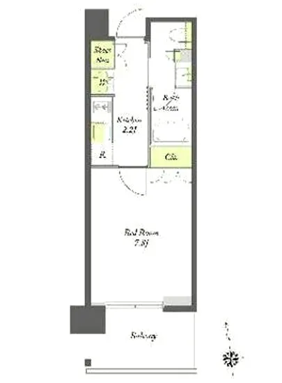 プライムメゾン早稲田通り 403
