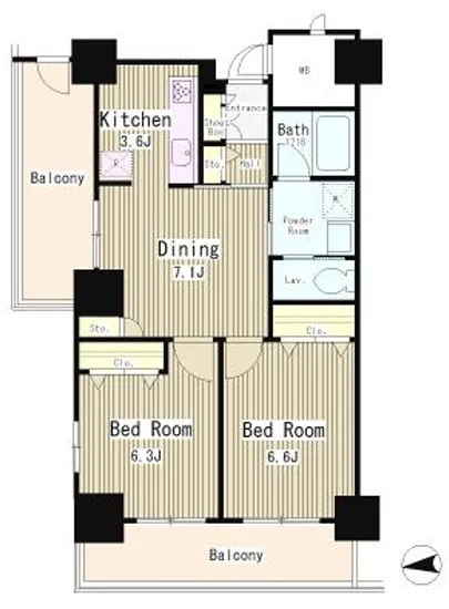 イーストコア曳舟一番館 917