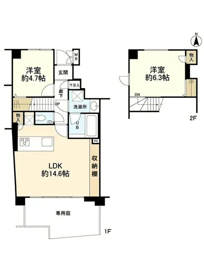 オープンレジデンス中目黒諏訪山 1F