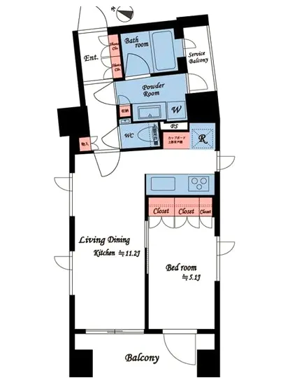 グリーンパーク水天宮前 203