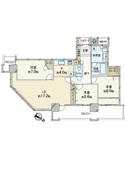 ライオンズタワー月島 9F