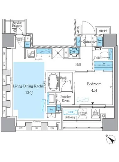 パークアクシス月島マチュアスタイル 305