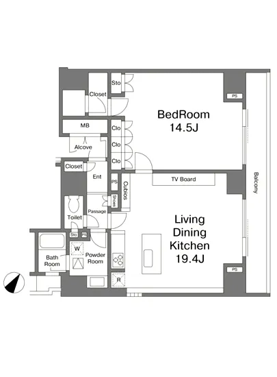 モデルノトッレ松濤 18F