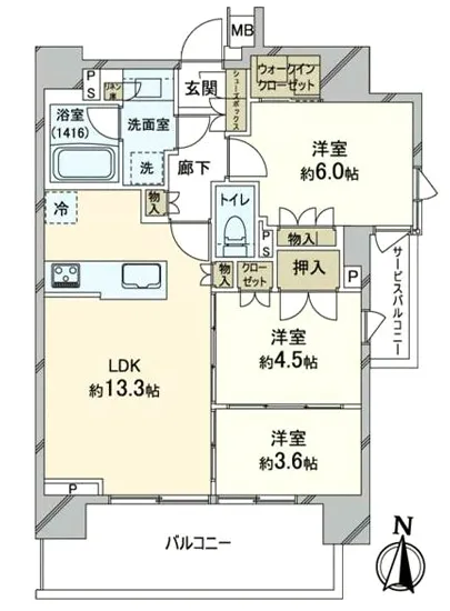 ルフォンリブレ大島 5F