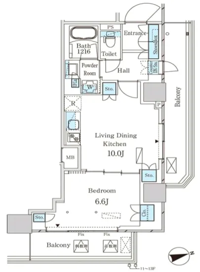 パークアクシス大塚ステーションゲートタワー 1001