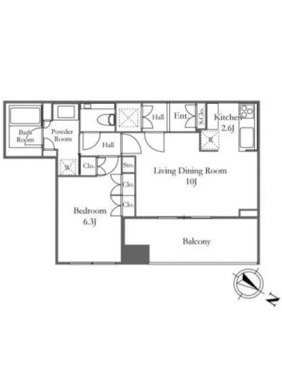 勝どきザ・タワー 902