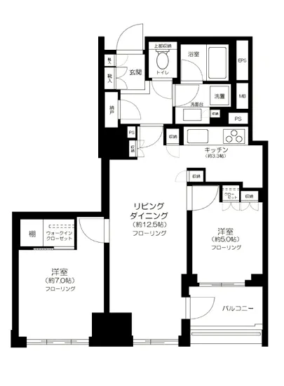 ブリリアウェリス月島 7F