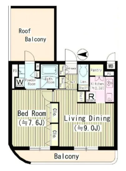 パークヒルズ経堂 301