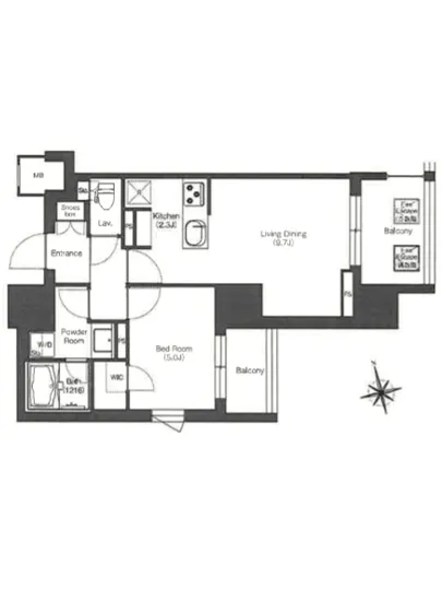 リーブルグラント西新宿 W-509