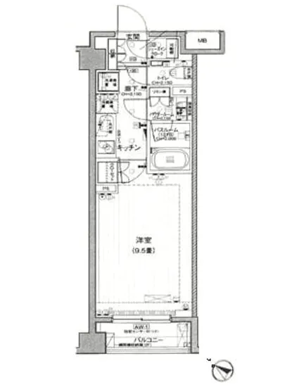 パレステージ文京江戸川橋 208