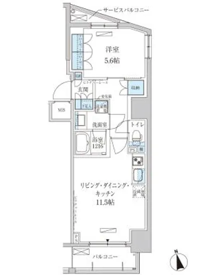 パークアクシス東上野 501