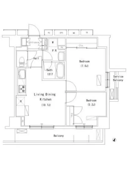 パークアクシス押上 1201