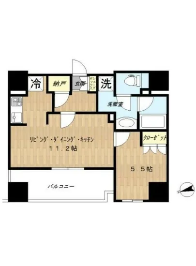 クレヴィアタワー大井町ザレジデンス 2F