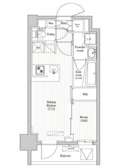 アジールコート蒲田 505