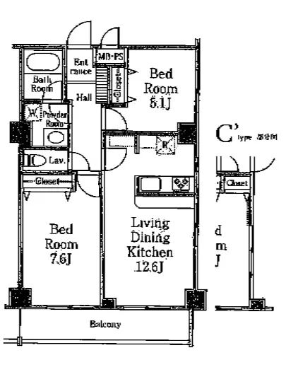 グランディール渋谷神泉 205