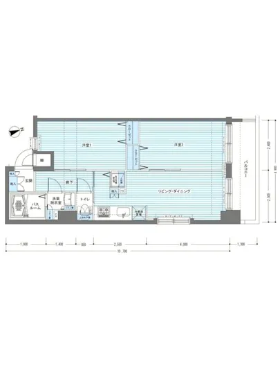 レジディア銀座東 1207