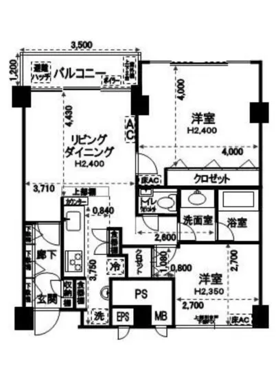 スカイプラザ赤坂 4F