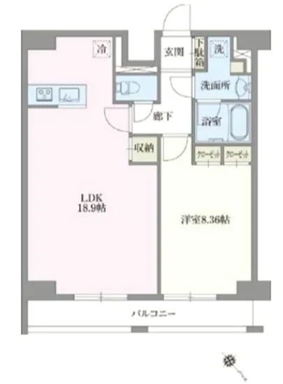 ベルエスパス箱崎 703