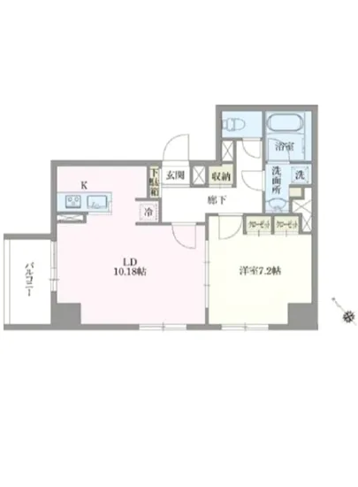 ベルエスパス箱崎 704