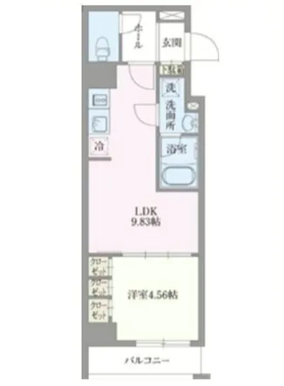 ベルエスパス箱崎 204