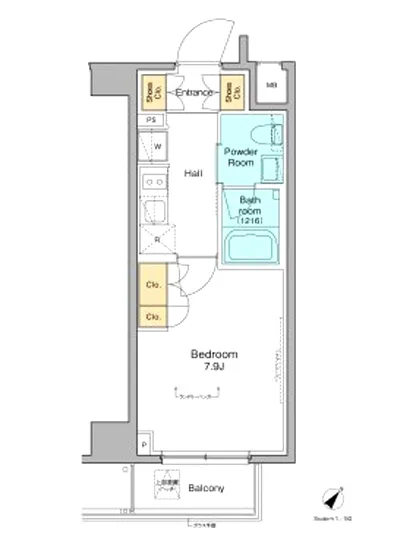 プラウドフラット根津谷中 103