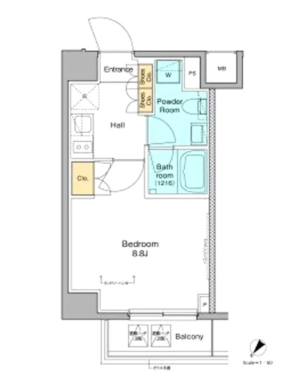 プラウドフラット根津谷中 305