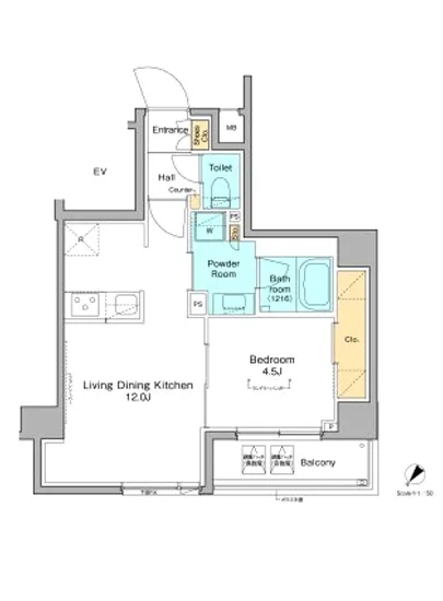 プラウドフラット根津谷中 207