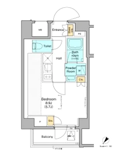プラウドフラット根津谷中 703