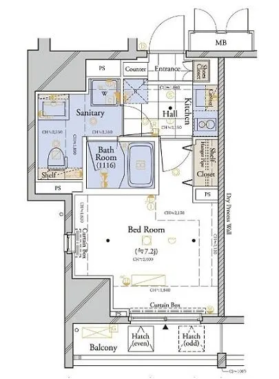 コンシェリア白金台 701
