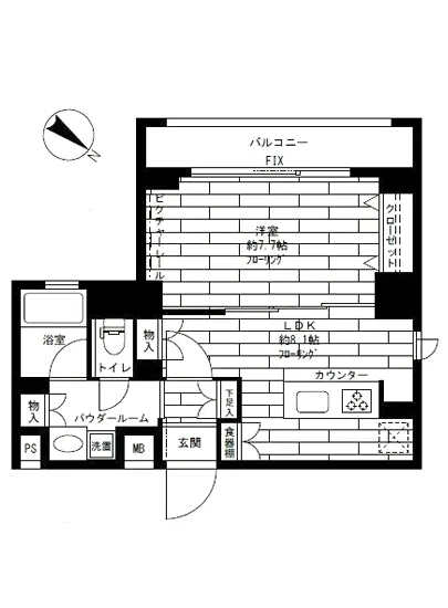 ステージグランデ新川 1006