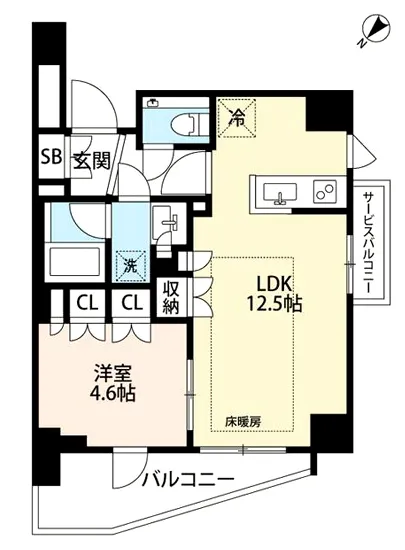 クレヴィア渋谷初台 2F