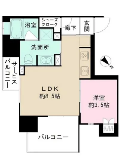 クレヴィア中目黒 9F